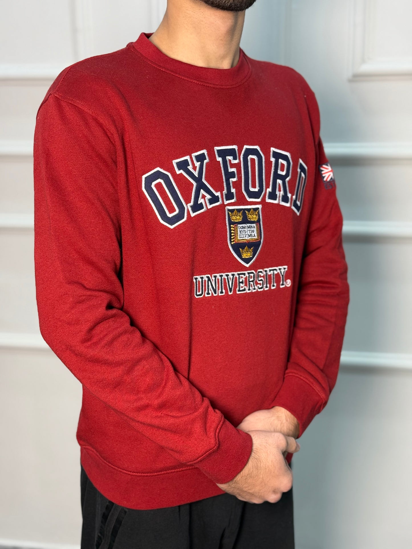 Oxford Sweatshirt Maroon