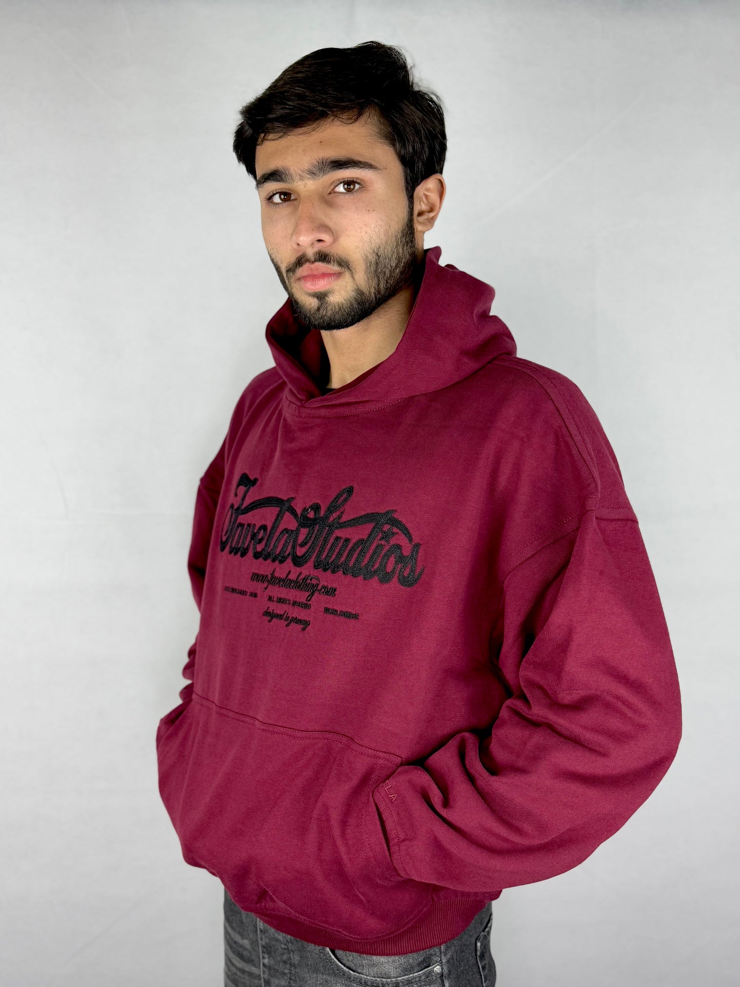 Pullover Hoodie Maroon