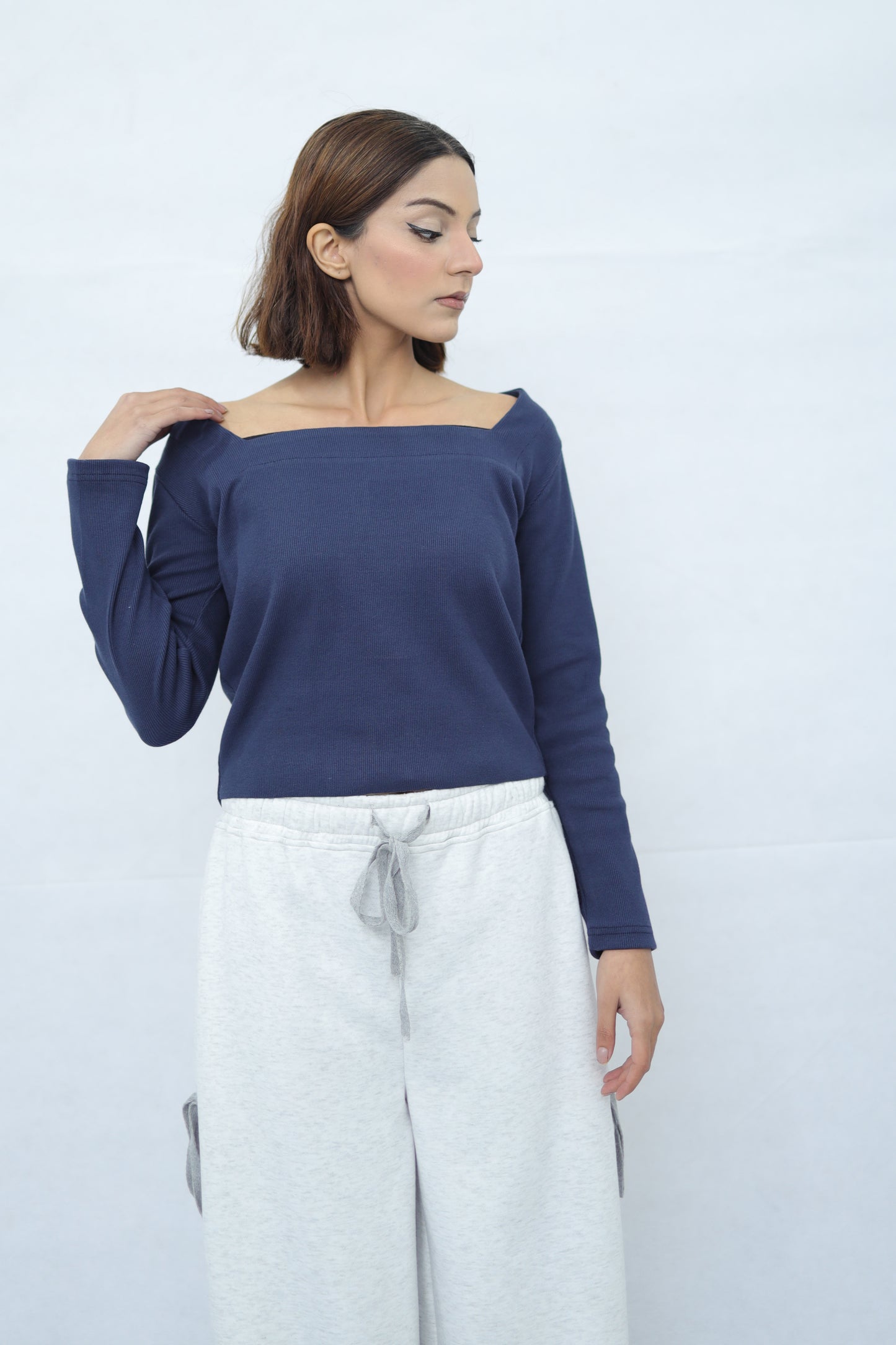 Long Sleeve Knitted Top