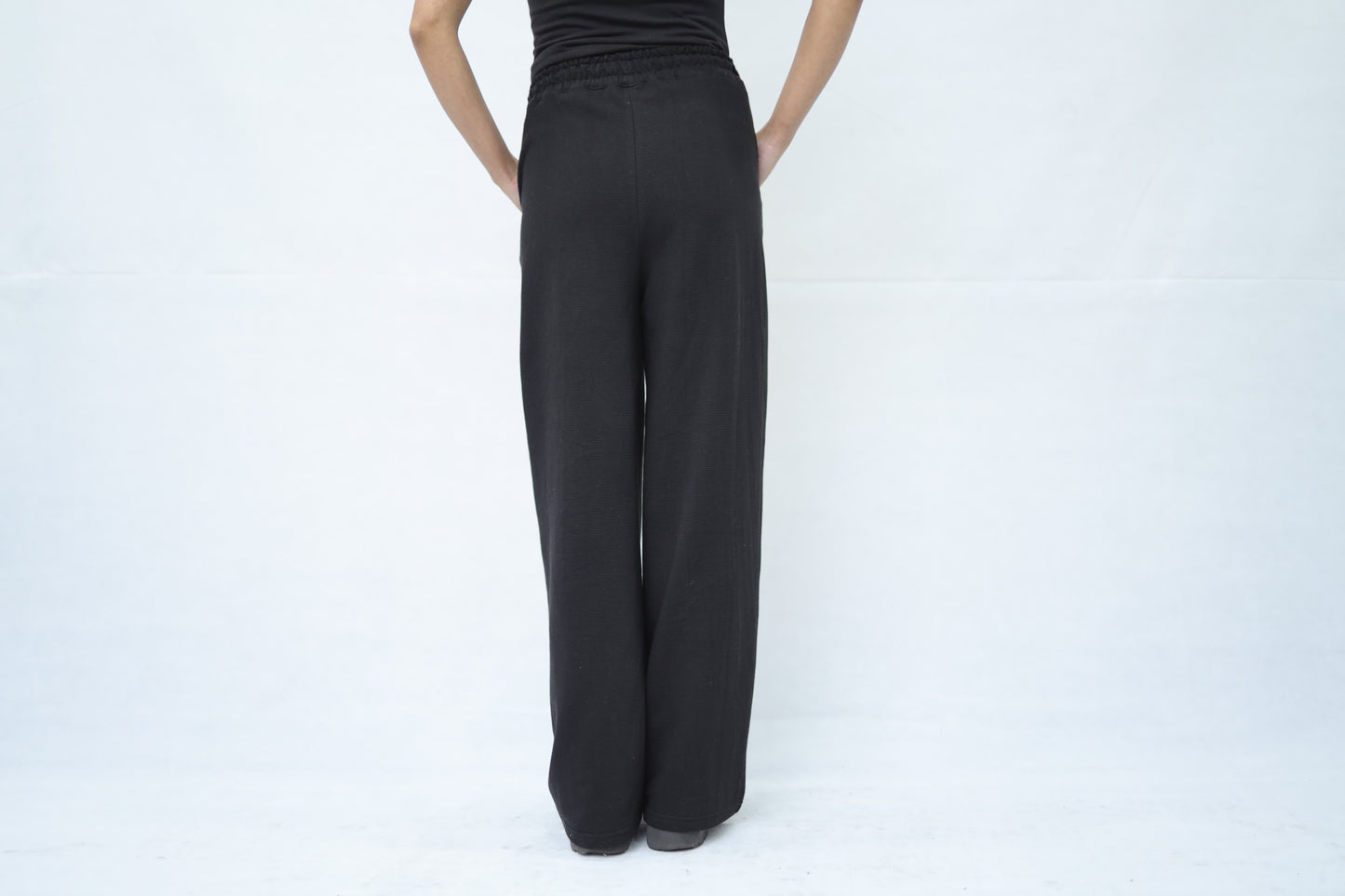 Women's Knitted Wide Leg Trouser