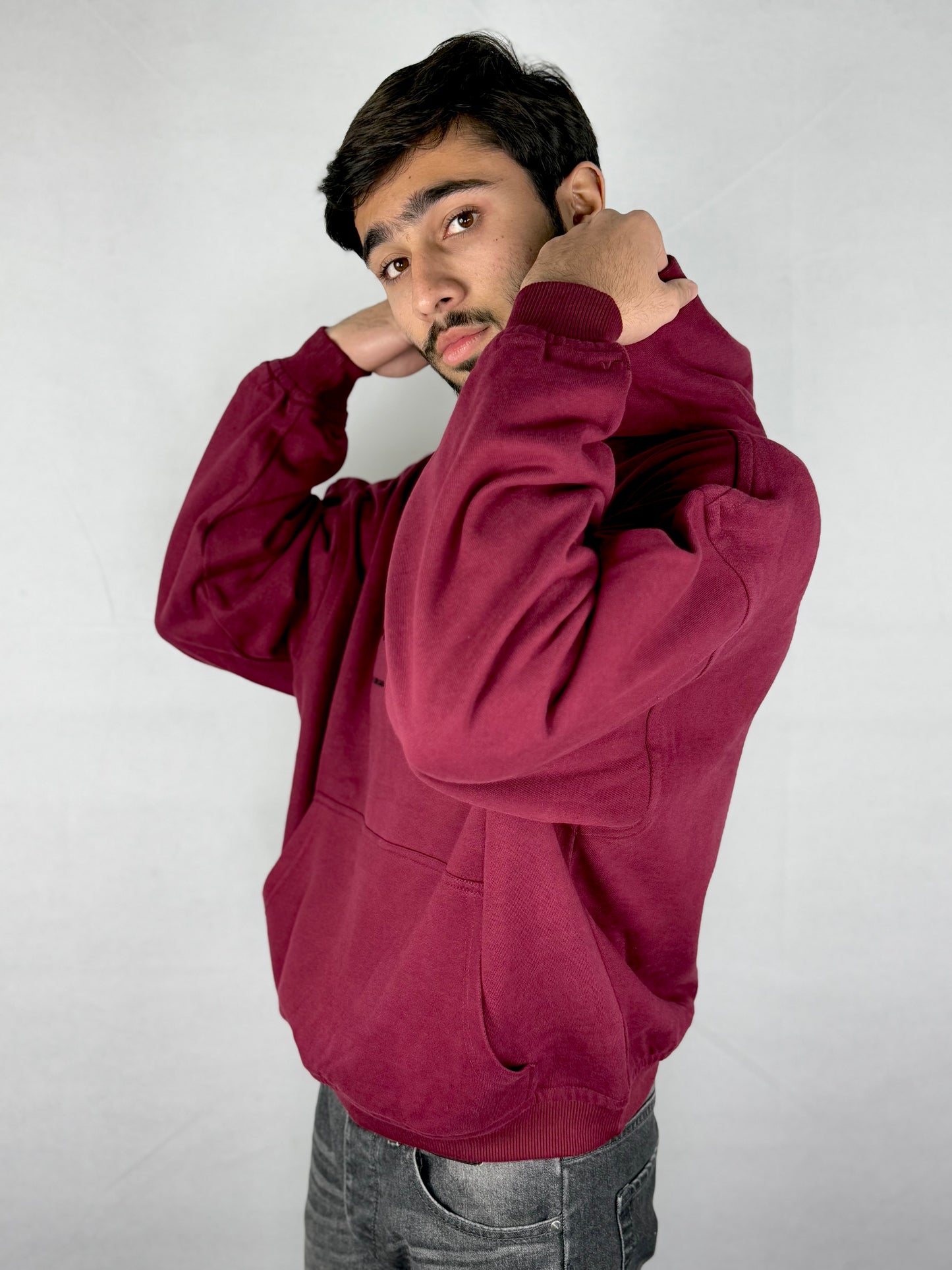 Pullover Hoodie Maroon