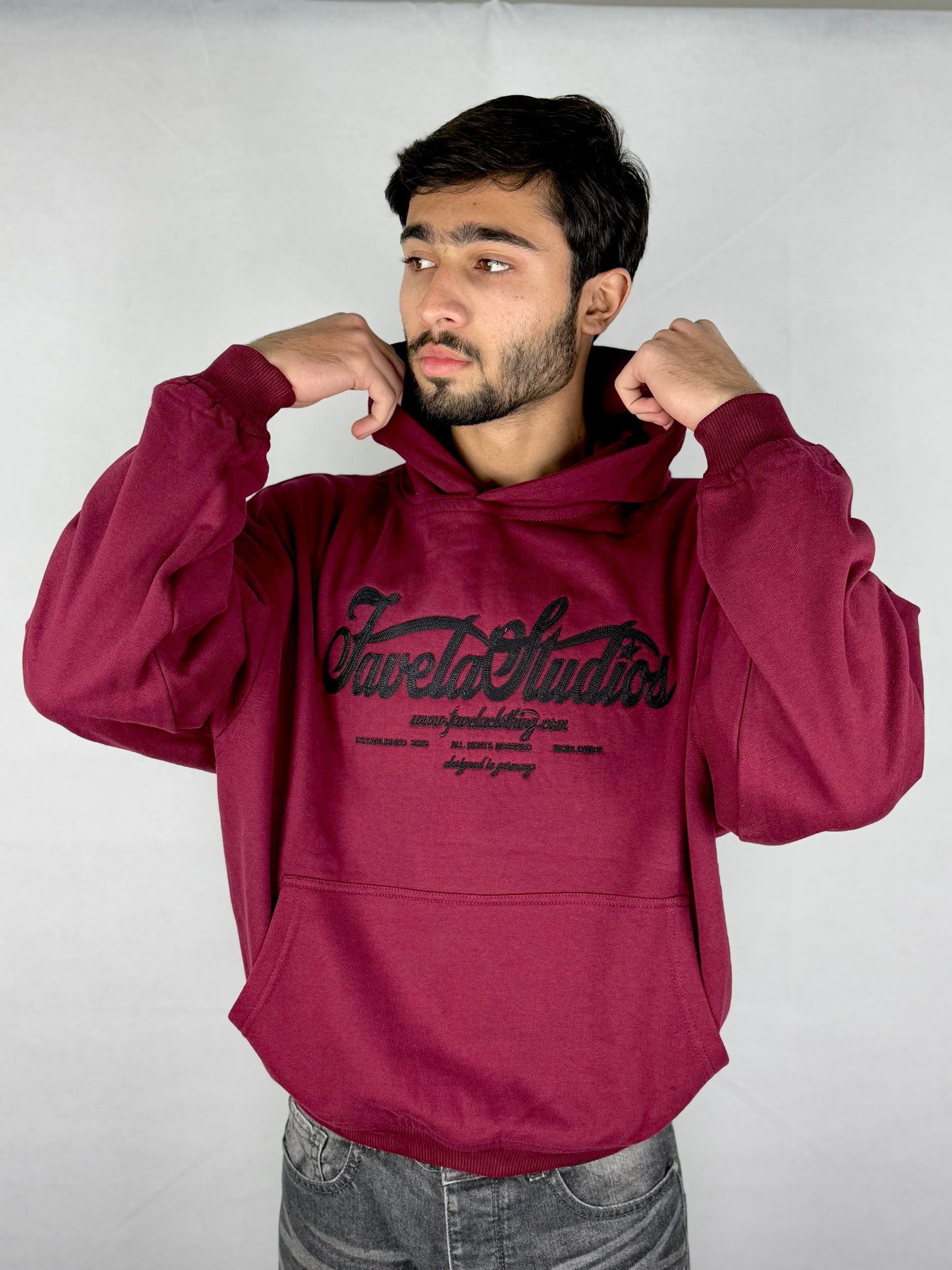 Pullover Hoodie Maroon