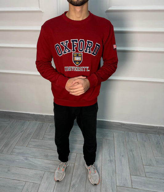 Oxford Sweatshirt Maroon