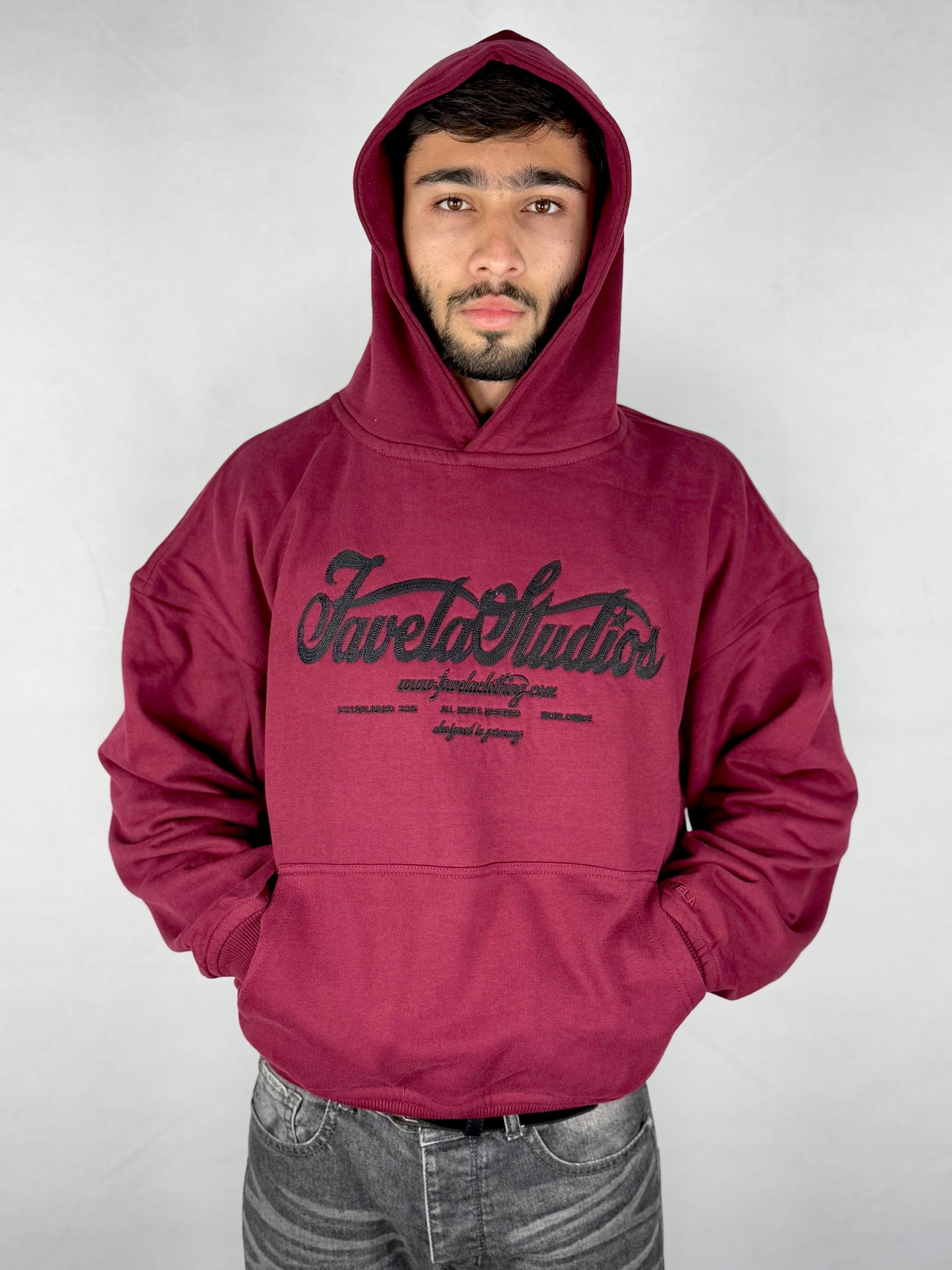 Pullover Hoodie Maroon